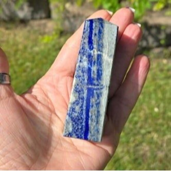 Lapis Lazuli Gemstone Tower - Picture 5 of 6